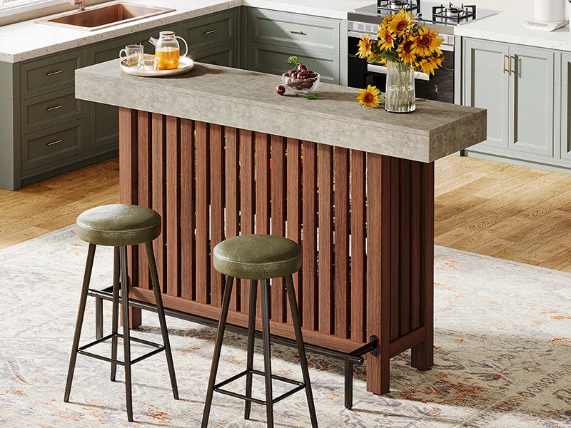 LITTLE TREE 63-Inch Large Home Bar