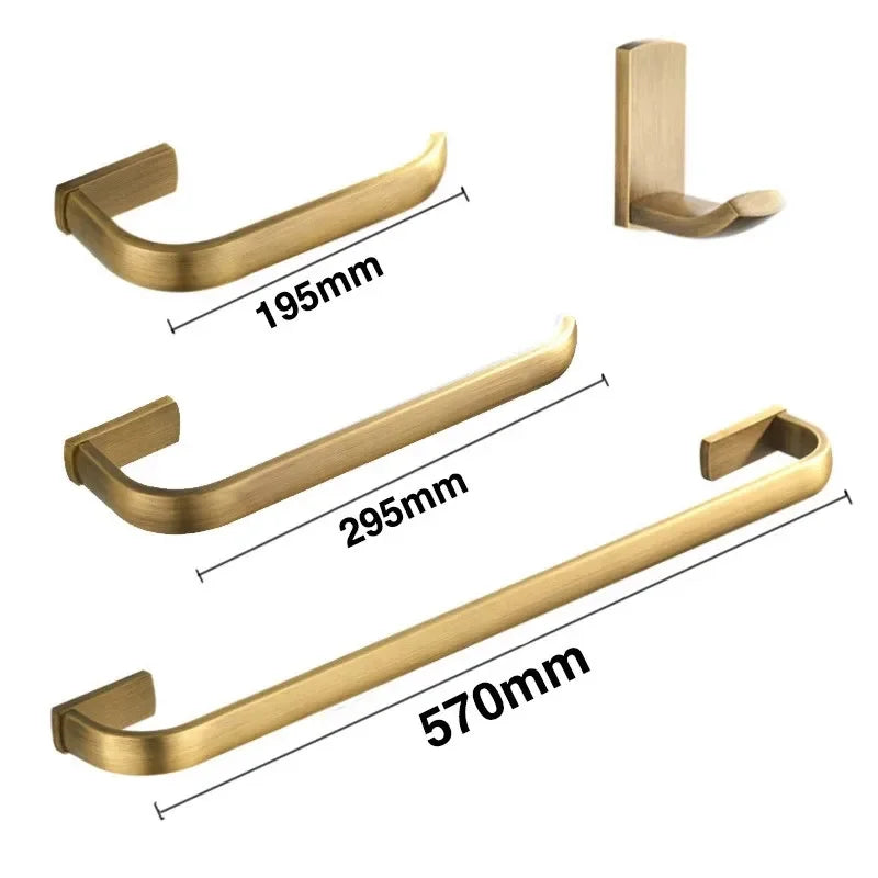Bathroom Hardware Antique Bronze Bathroom Shelf,