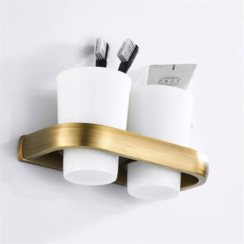 Bathroom Hardware Antique Bronze Bathroom Shelf,