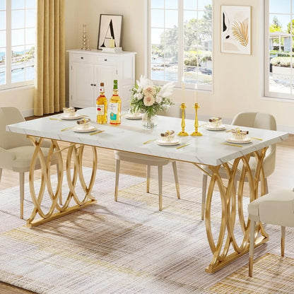 " Large Kitchen Table for 4-6 People