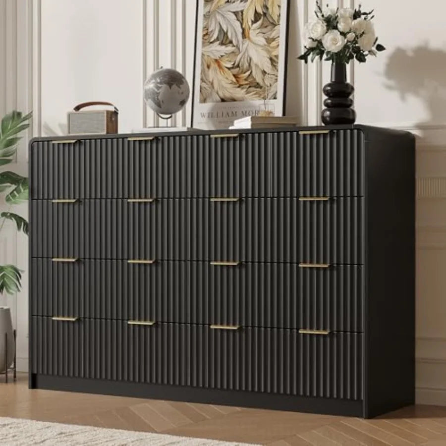 Fluted Dresser for Bedroom