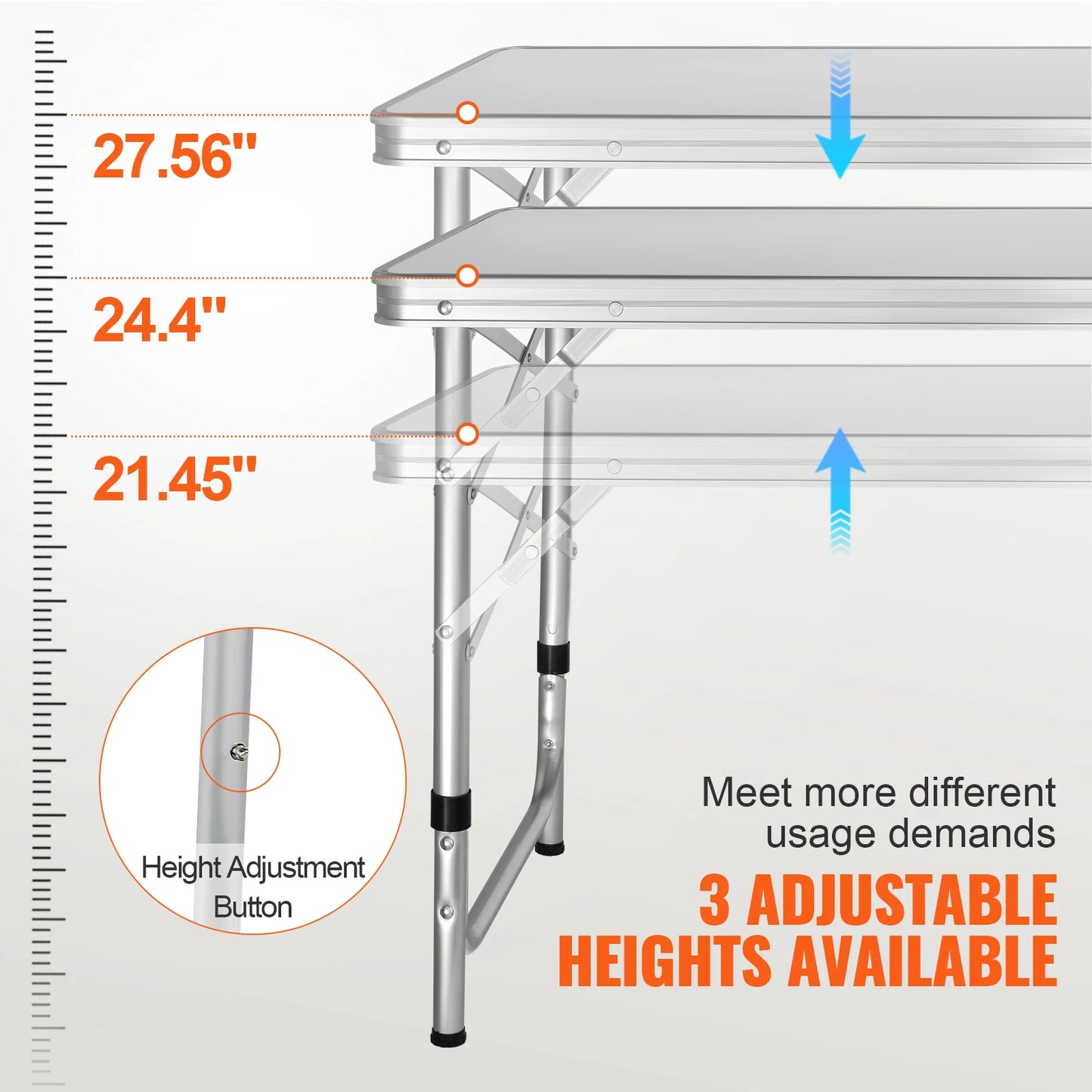 SucceBuy Camping Kitchen Table