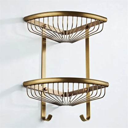 Bathroom Hardware Antique Bronze Bathroom Shelf,