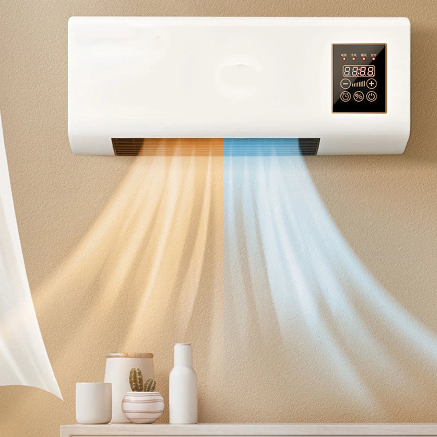 2 in 1  Portable Air Conditioning