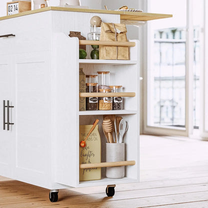 Kitchen Island with Storage,