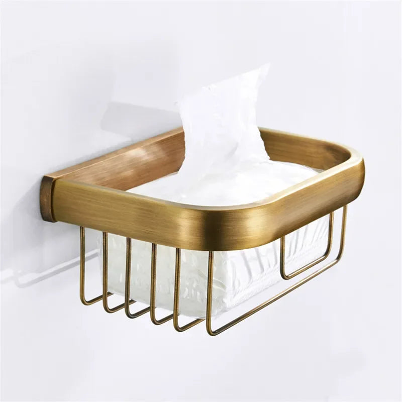 Bathroom Hardware Antique Bronze Bathroom Shelf,
