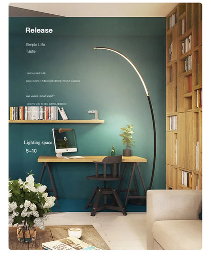 Minimalist Modern Living Room LED Floor Lamps