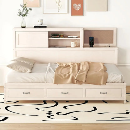 Full Size Daybed with USB Ports