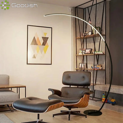 Minimalist Modern Living Room LED Floor Lamps