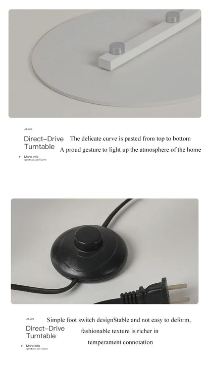 Minimalist Modern Living Room LED Floor Lamps