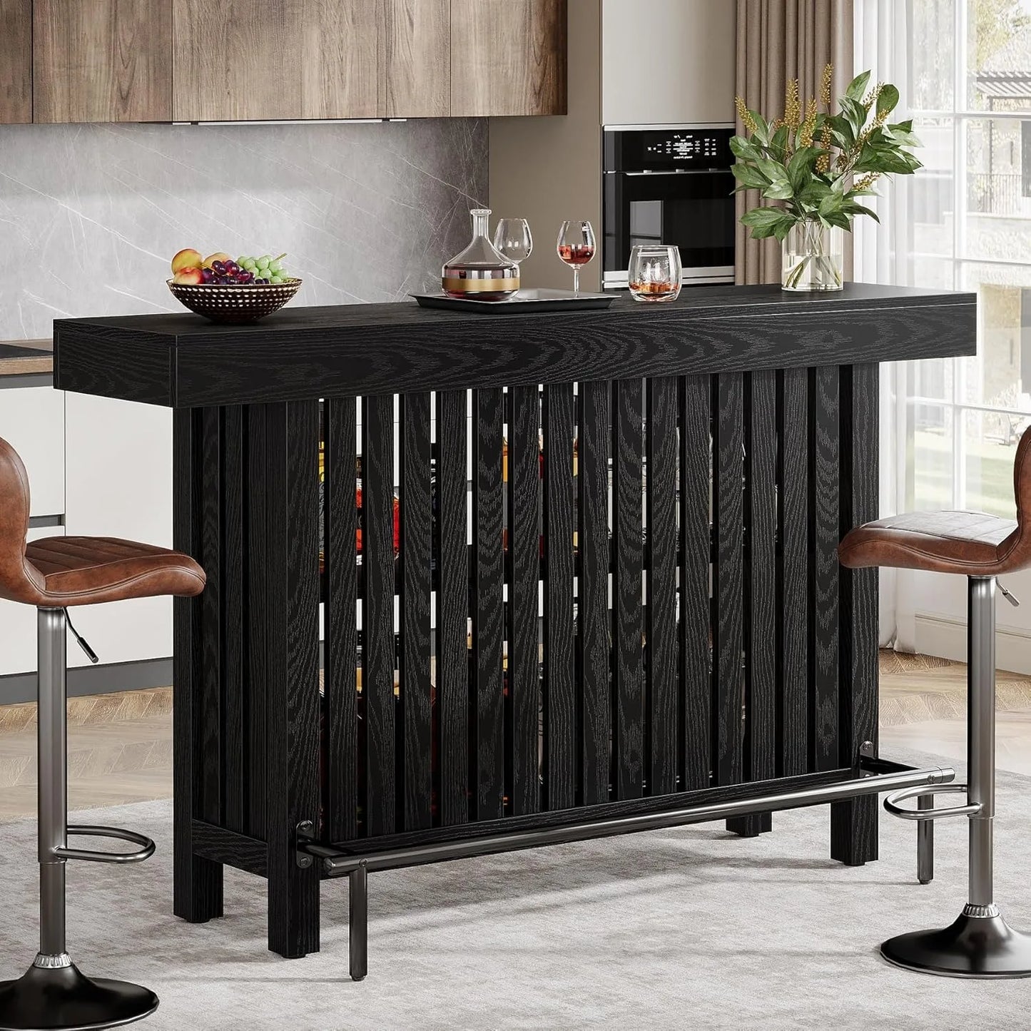 LITTLE TREE 63-Inch Large Home Bar