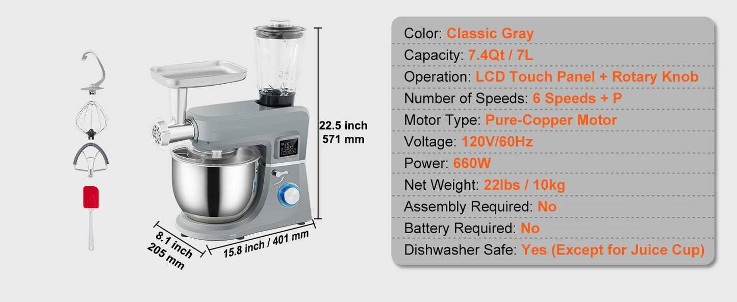 Multifunctional Electric Mixer