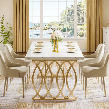 " Large Kitchen Table for 4-6 People