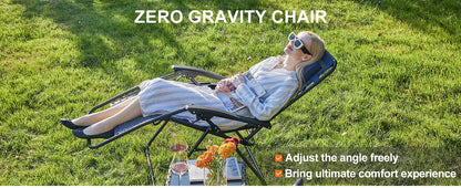 Zero Gravity Set of 2 Portable Recliner