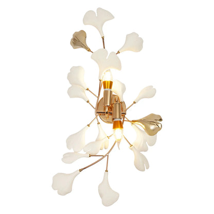 Modern Gold Leaf Wall Lamp