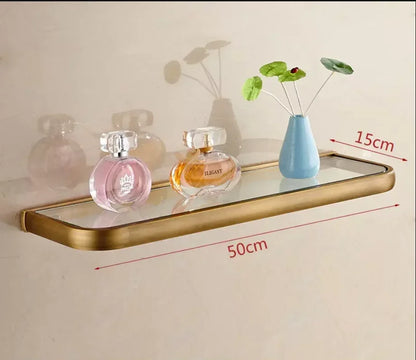 Bathroom Hardware Antique Bronze Bathroom Shelf,