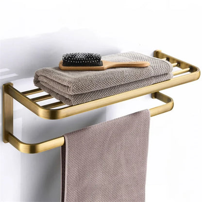 Bathroom Hardware Antique Bronze Bathroom Shelf,