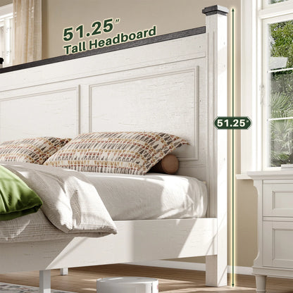 51.25" H Headboard Bed Frame