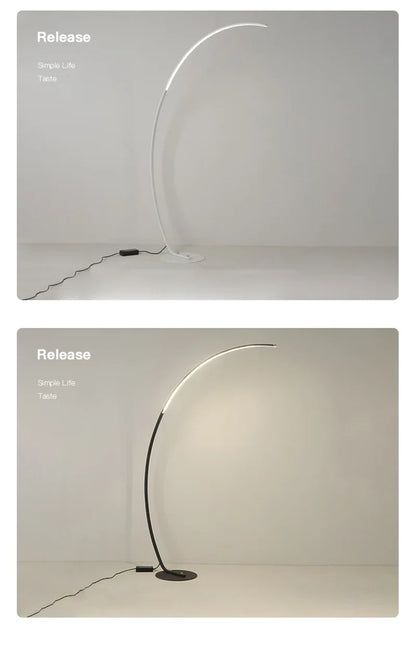 Minimalist Modern Living Room LED Floor Lamps
