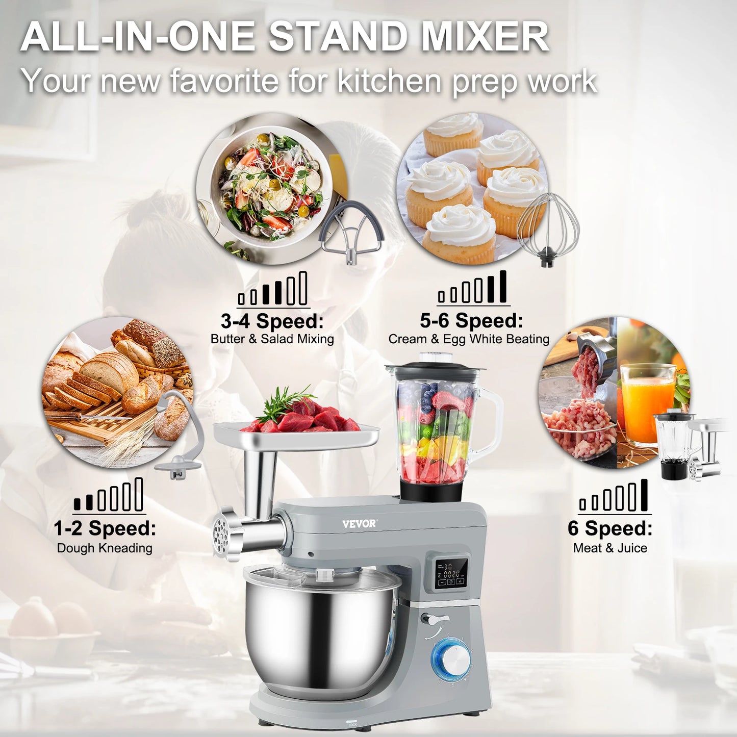 Multifunctional Electric Mixer