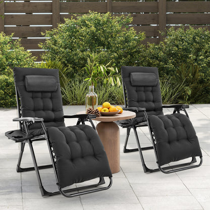 Zero Gravity Set of 2 Portable Recliner