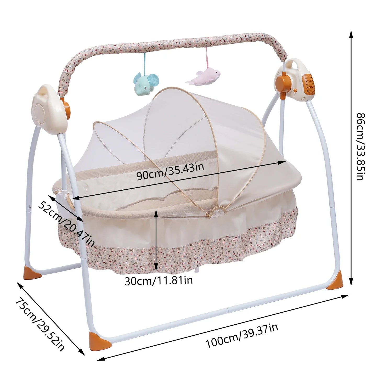 Cradle Swing Sleeping Bed