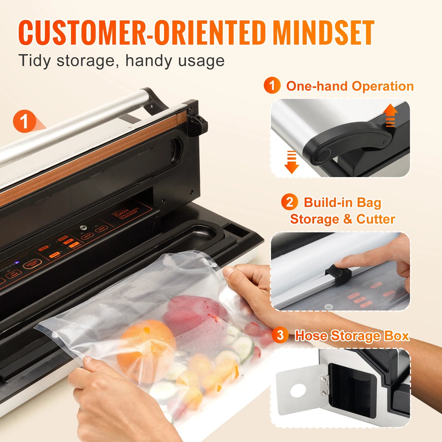 SucceBuy Commercial Vacuum Sealer Machine