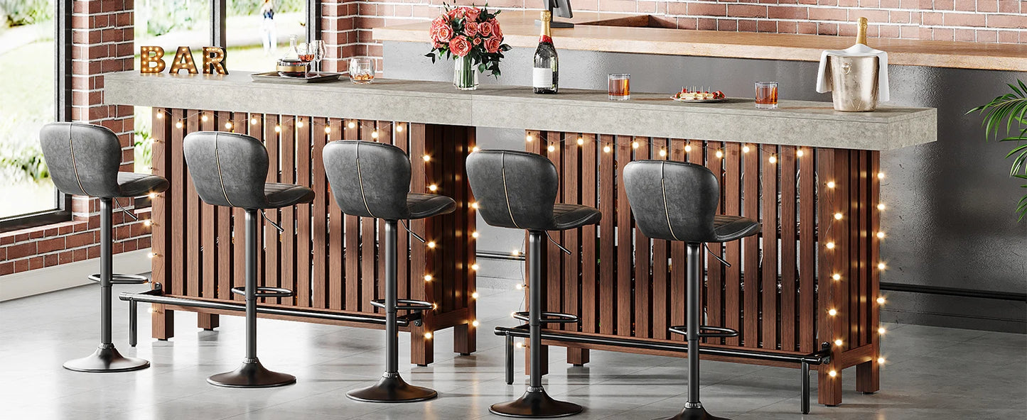LITTLE TREE 63-Inch Large Home Bar