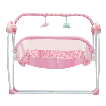 Cradle Swing Sleeping Bed Auto Rocking Chair Bed Swing 5 Speed Stand Baskets Musical Sleeping Basket 0-18 Months