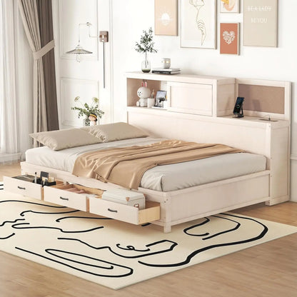 Full Size Daybed with USB Ports