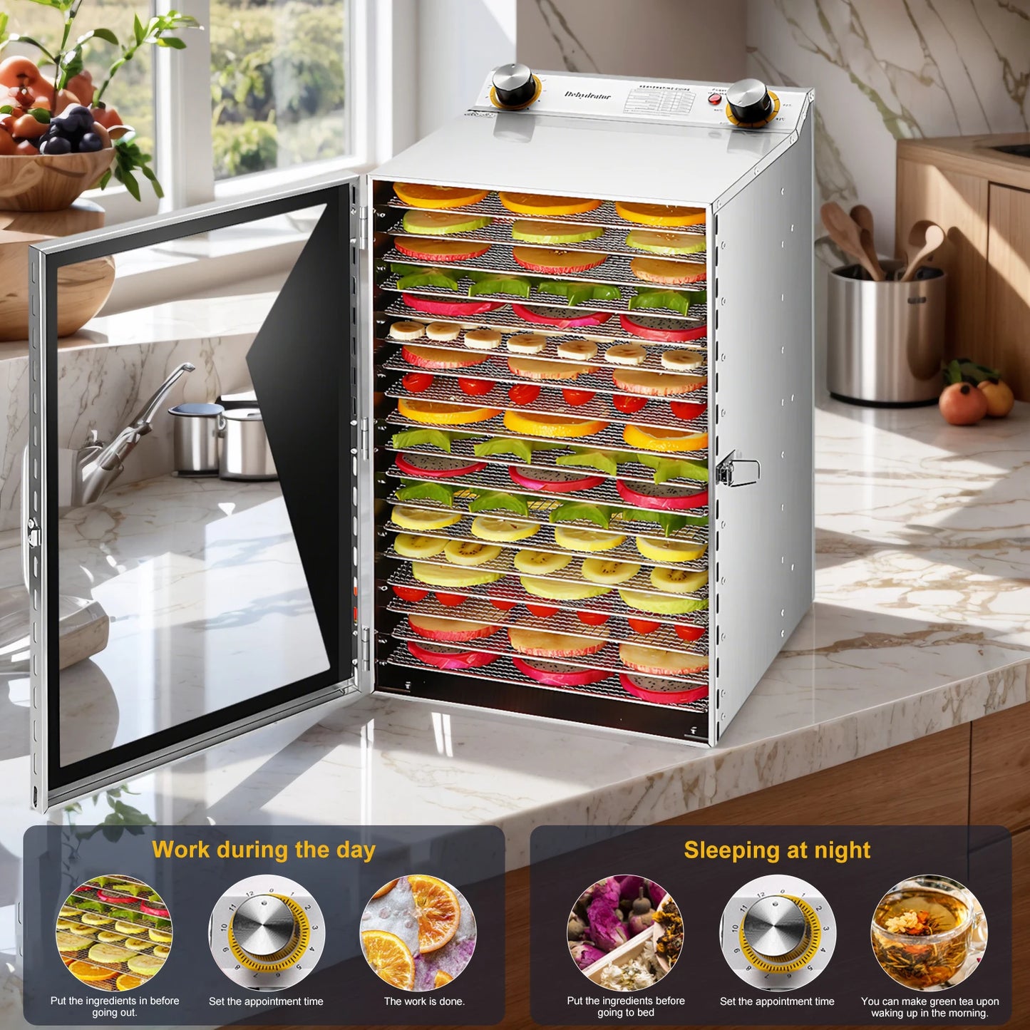 800W Food Dried Fruit Machine