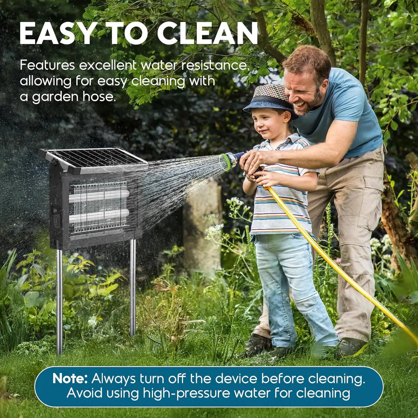 Solar Bug Zapper Outdoor,