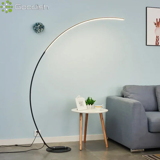 Minimalist Modern Living Room LED Floor Lamps