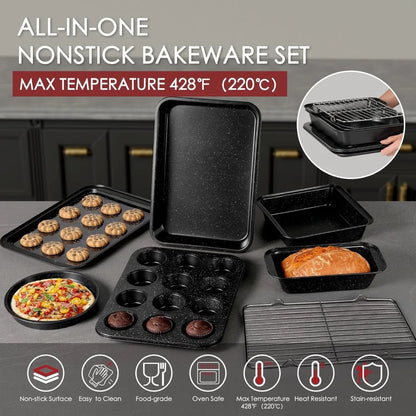 31 Piece Kitchen Nonstick Cooking Cookware Set