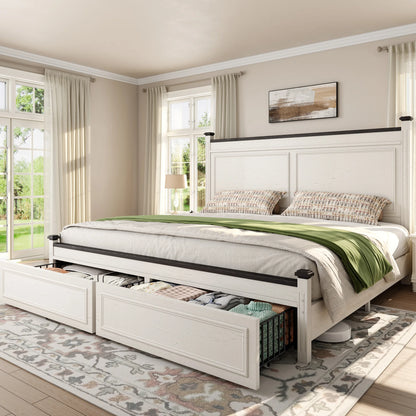 51.25" H Headboard Bed Frame