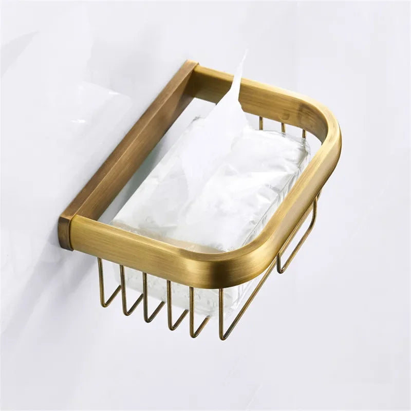 Bathroom Hardware Antique Bronze Bathroom Shelf,