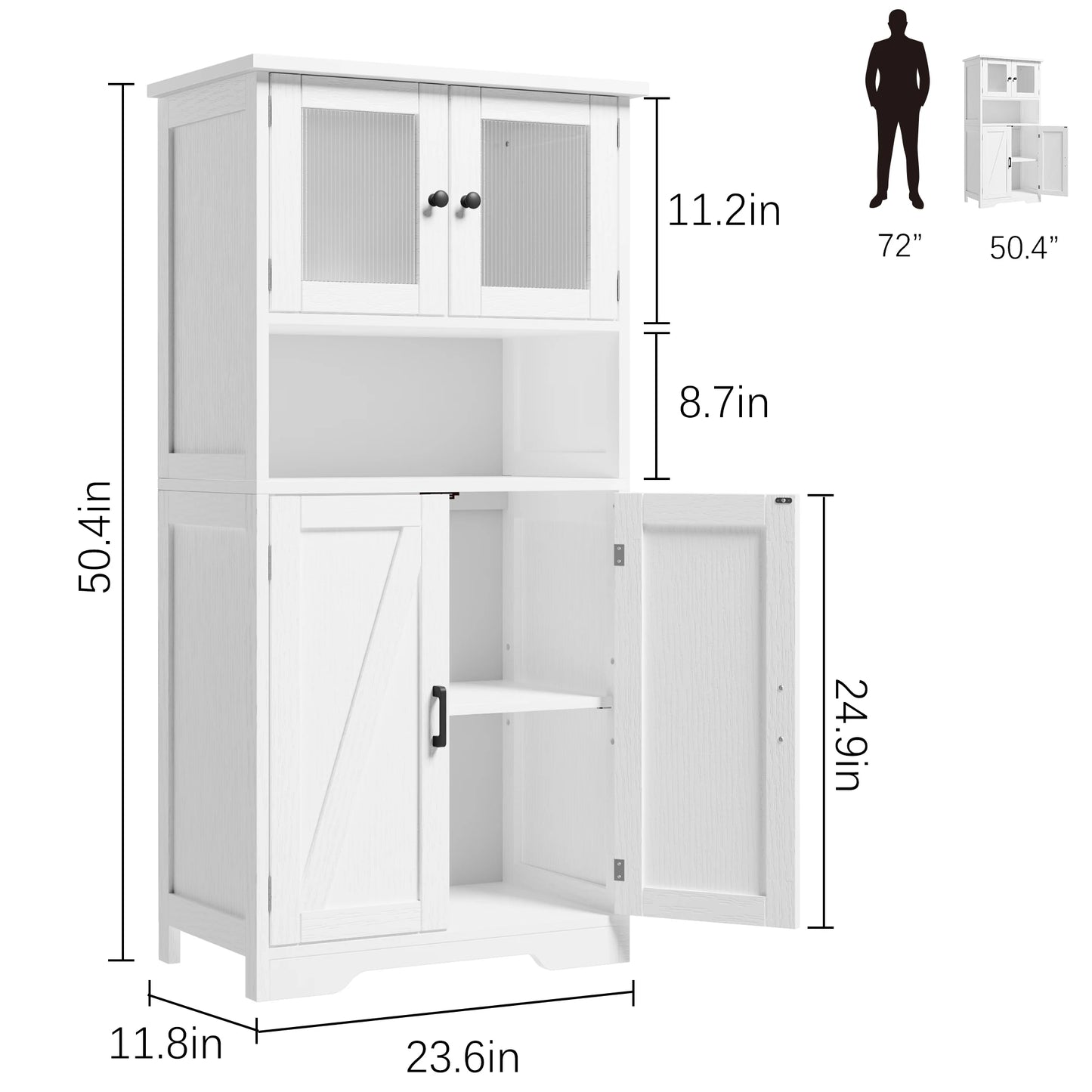 Free Standing  Pantry Cupboard