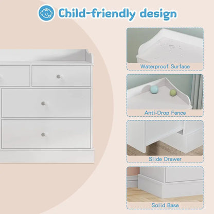 Kids Dresser Cabinet