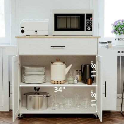 Kitchen Island with Storage,