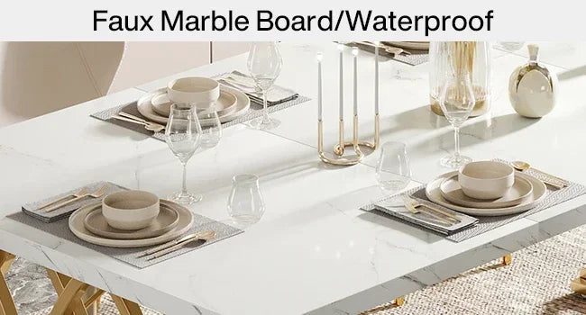 " Large Kitchen Table for 4-6 People