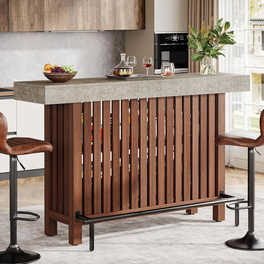 LITTLE TREE 63-Inch Large Home Bar