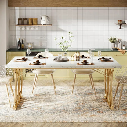 " Large Kitchen Table for 4-6 People