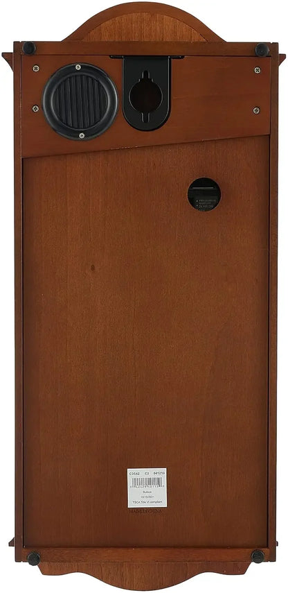 Analog Wooden Chiming Clock,