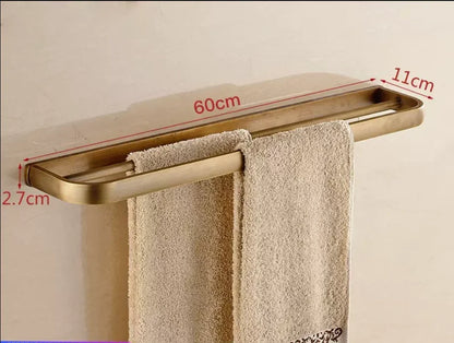 Bathroom Hardware Antique Bronze Bathroom Shelf,