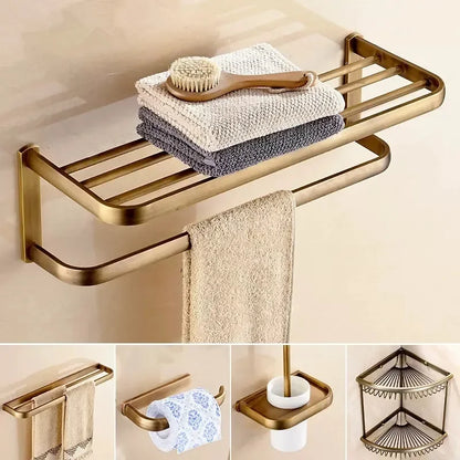 Bathroom Hardware Antique Bronze Bathroom Shelf,