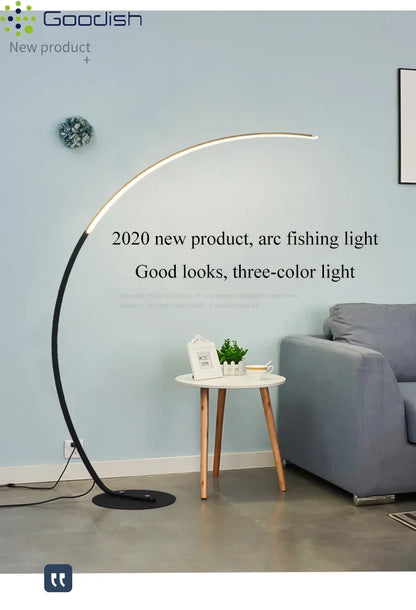 Minimalist Modern Living Room LED Floor Lamps